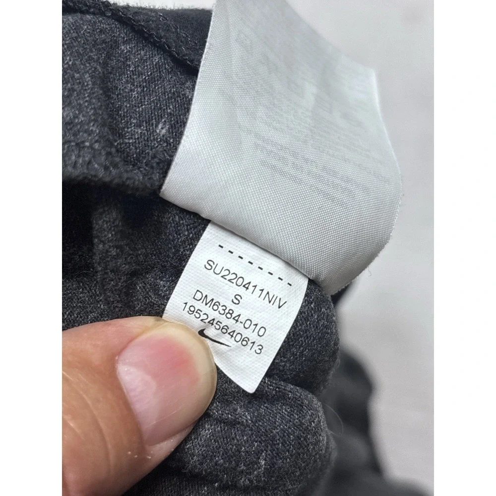 Nike Jogger‎ Sweatpants DM6384-010 Dark Gray Heather Elastic Cuff Men's S